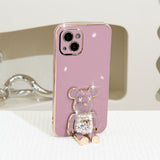 3D Moving Candy Bear iPhone Case (13/12 Mini, 7/8 Plus, 7/8/SE) - Creamcy Cases