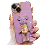 3D Moving Candy Bear iPhone Case (13/12 Mini, 7/8 Plus, 7/8/SE) - Creamcy Cases
