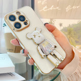 3D Moving Candy Bear iPhone Case - Creamcy Cases