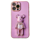 3D Moving Candy Bear iPhone Case - Creamcy Cases