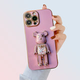 3D Moving Candy Bear iPhone Case - Creamcy Cases