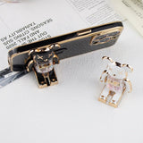 3D Moving Candy Bear Phone Grip - Creamcy Cases