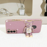 3D Moving Candy Bear Samsung Galaxy Case (Galaxy A Series) - Creamcy Cases