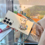 3D Moving Candy Bear Samsung Galaxy Case (Galaxy A Series) - Creamcy Cases