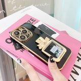 3D Moving Glitter Perfume Bottle iPhone Case - Creamcy Cases