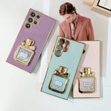 3D Moving Glitter Perfume Bottle Samsung Galaxy Case (Galaxy A Series) - Creamcy Cases