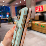 Cute Smiley 3D Bunny iPhone Case (iPhone 14 to iPhone 11 series) - Creamcy Cases