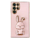 Cute Smiley 3D Bunny Samsung Galaxy Case - Creamcy Cases