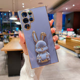 Cute Smiley 3D Bunny Samsung Galaxy Case (Galaxy Note, S & A Series) - Creamcy Cases