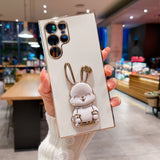 Cute Smiley 3D Bunny Samsung Galaxy Case (Galaxy Note, S & A Series) - Creamcy Cases