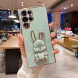 Cute Smiley 3D Bunny Samsung Galaxy Case (Galaxy Note, S & A Series) - Creamcy Cases