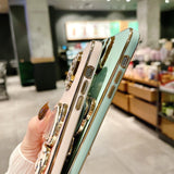 3D Winnie Bear Electroplating Samsung Galaxy Case - Creamcy Cases