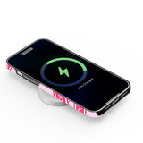 Coque iPhone à rayures irrégulières « Don't F Care »
