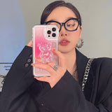 Lovely 3D Teddy Bear iPhone Case - Creamcy Cases