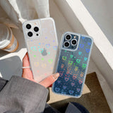 Color Changing Rainbow Heart iPhone Case - Creamcy Cases