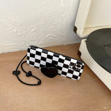 Black White Checkers iPhone Case - Creamcy Cases