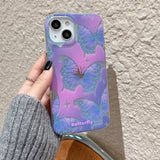 Amethyst | Laser Butterfly iPhone Case - Creamcy Cases