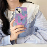Amethyst | Laser Butterfly iPhone Case - Creamcy Cases