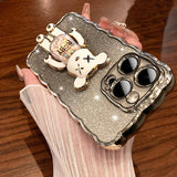 Bling Bling 3D Candy Bear iPhone Case - CREAMCY