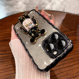 Bling Bling 3D Candy Bear iPhone Case - CREAMCY