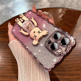 Bling Bling 3D Candy Bear iPhone Case - CREAMCY