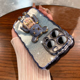 Bling Bling 3D Candy Bear iPhone Case - CREAMCY