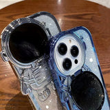 Luxury Bling Bling Astronaut Spaceman iPhone Case - Creamcy Cases