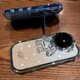 Luxury Bling Bling Astronaut Spaceman iPhone Case - Creamcy Cases