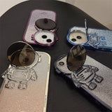 Luxury Bling Bling Astronaut Spaceman iPhone Case - Creamcy Cases