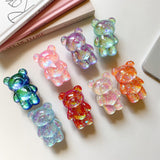 Bling Bling Teddy Bear Phone Grip - Creamcy Cases
