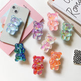 Bling Bling Teddy Bear Phone Grip - Creamcy Cases