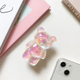 Bling Bling Teddy Bear Phone Grip - Creamcy Cases