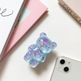 Bling Bling Teddy Bear Phone Grip - Creamcy Cases