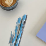 Blue Moon Latte Love iPhone Case - Creamcy Cases
