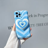 Blue Moon Latte Love iPhone Case - Creamcy Cases