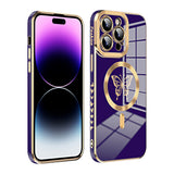 Butterfly Electroplating iPhone Case - CREAMCY
