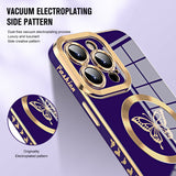 Butterfly Electroplating iPhone Case - CREAMCY