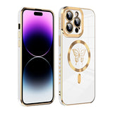 Butterfly Electroplating iPhone Case - CREAMCY