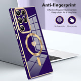 Butterfly Electroplating Samsung Galaxy Case - CREAMCY