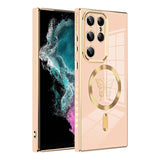 Butterfly Electroplating Samsung Galaxy Case - CREAMCY