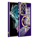 Butterfly Electroplating Samsung Galaxy Case - CREAMCY
