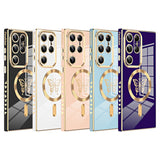Butterfly Electroplating Samsung Galaxy Case - CREAMCY