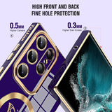 Butterfly Electroplating Samsung Galaxy Case - CREAMCY