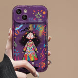 Cartoon Girl iPhone Case - CREAMCY