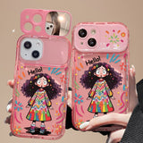 Cartoon Girl iPhone Case - CREAMCY