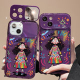 Cartoon Girl iPhone Case - CREAMCY