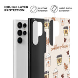 Coffee First Samsung Galaxy Case - CREAMCY