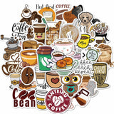 Coffee Lover Sticker Pack (50 Stickers) - Creamcy Cases