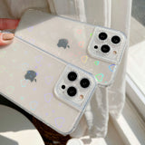 Color Changing Rainbow Heart iPhone Case - Creamcy Cases