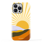 Colorblock Sunset iPhone Case - Creamcy Cases